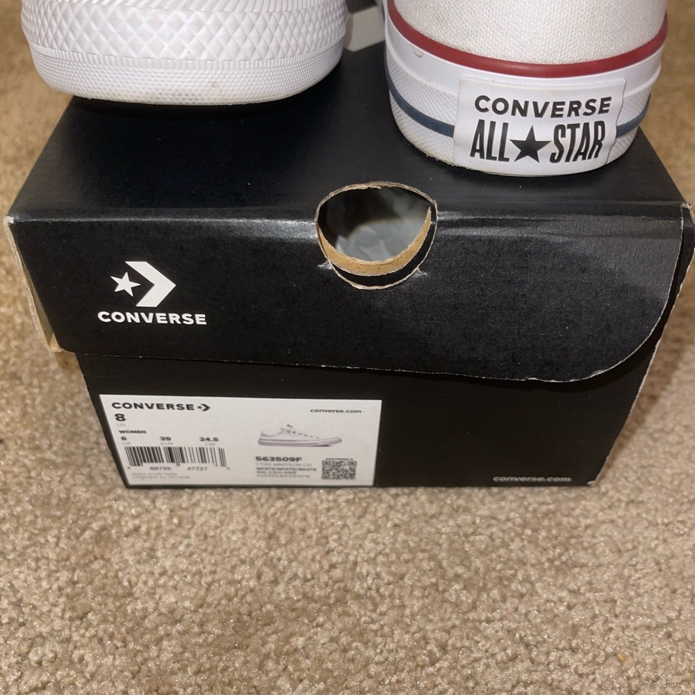 White Converse - Picture 5 of 7